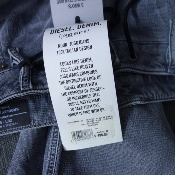 Diesel Krooley Jogg Jeans Tapered W28 L32 069SN STRETCH - Picture 8 of 16